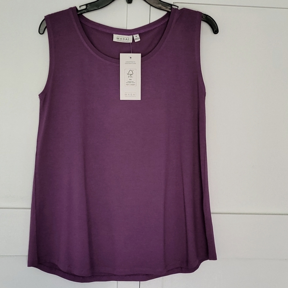 Masai Elisa Basic Tank Purple S nwot